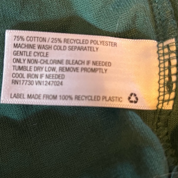 Green velour wild fable Womens cropped tank top plus size 4X new sleeveless - Picture 5 of 5